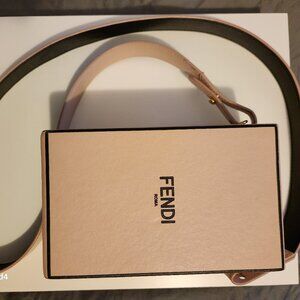 FENDI 2021 Runway, Pink, Vertical Box Bag
